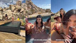 Auhneesh Nicole Pool Foursome OMG Honey Porn Video Leaked