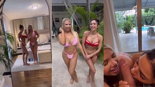 Summer Brookes Sharing Cock With A Friend