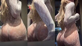 Breckie Hill full naked see through