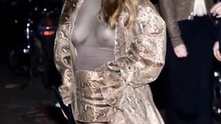 selena gomez see thru boobs public