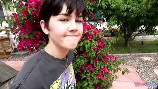 ts Daisy TaylorS Outdoor Blowjob